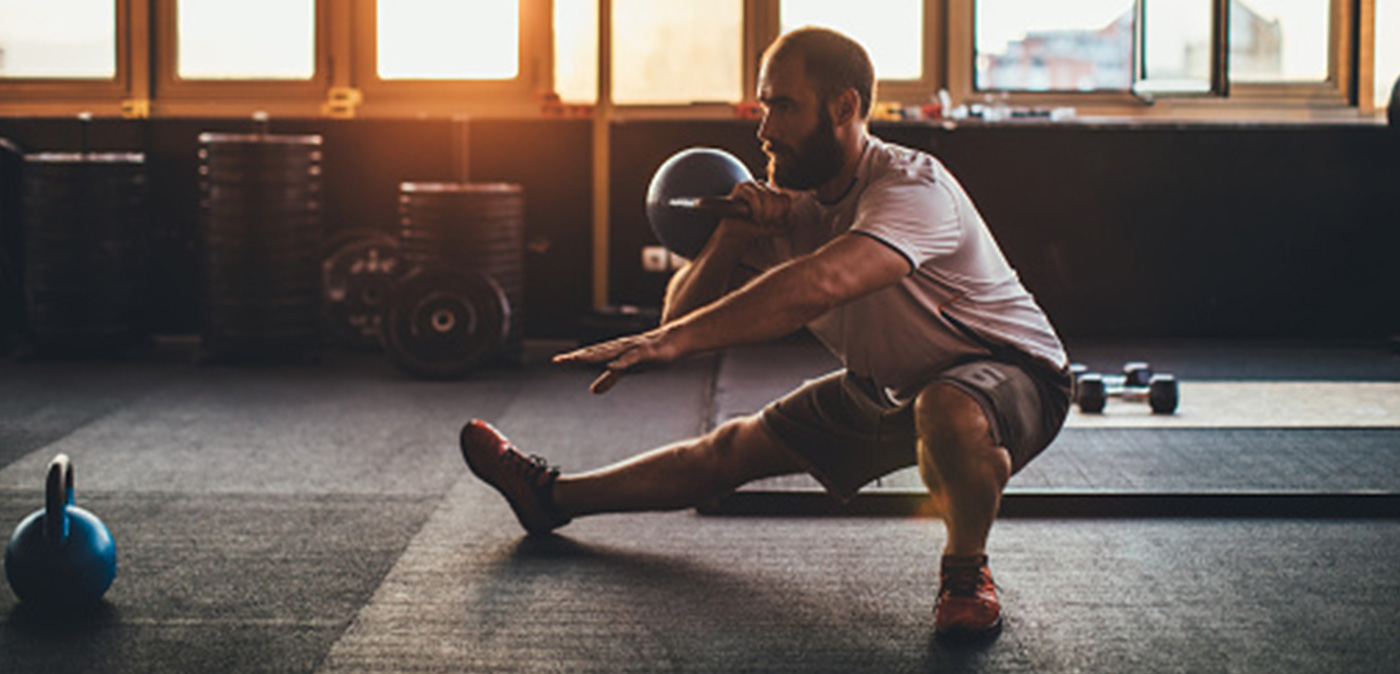 Image of Person Using Kettleball